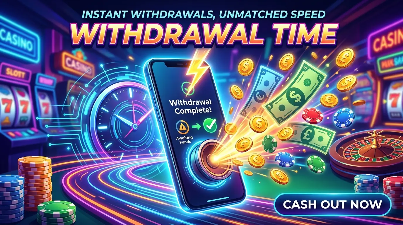 Uttagstid hos Gold blitz casino